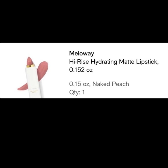 Meloway nude peach pink naked peach lipstick - Picture 7 of 7